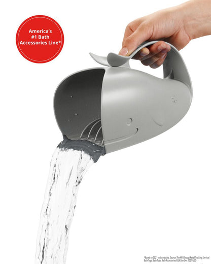 Skip Hop Moby Waterfall Bath Rinser Grey