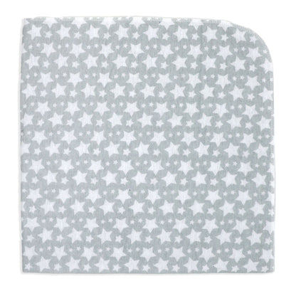 Paquete de 4 mantas receptoras Rose Textiles - Gris