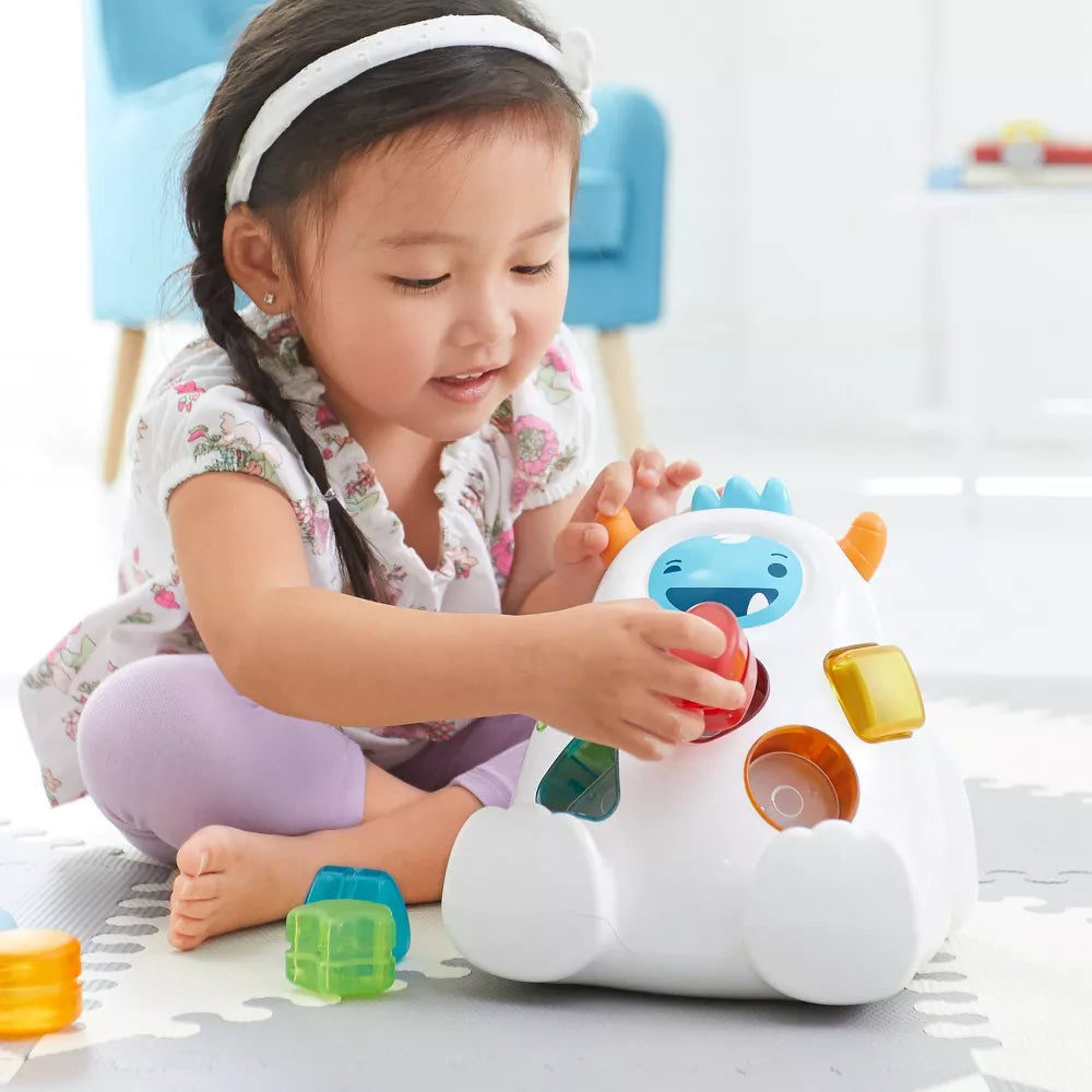 Skip Hop Explore & More Shape Sort & Spin Yeti Toy