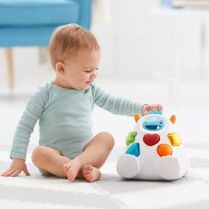 Skip Hop Explore & More Shape Sort & Spin Yeti Toy