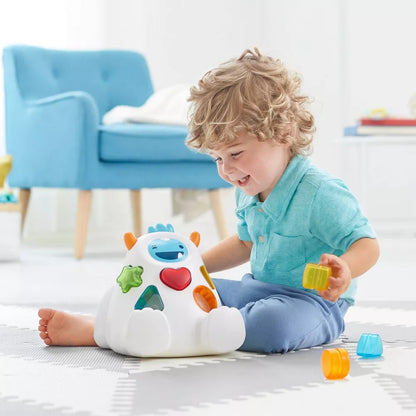 Skip Hop Explore & More Shape Sort & Spin Yeti Toy