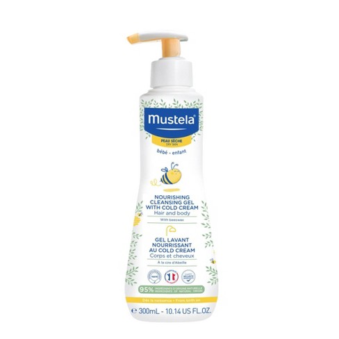 Mustela Gel de Limpeza Nutritivo com Cold Cream 10,1 onças