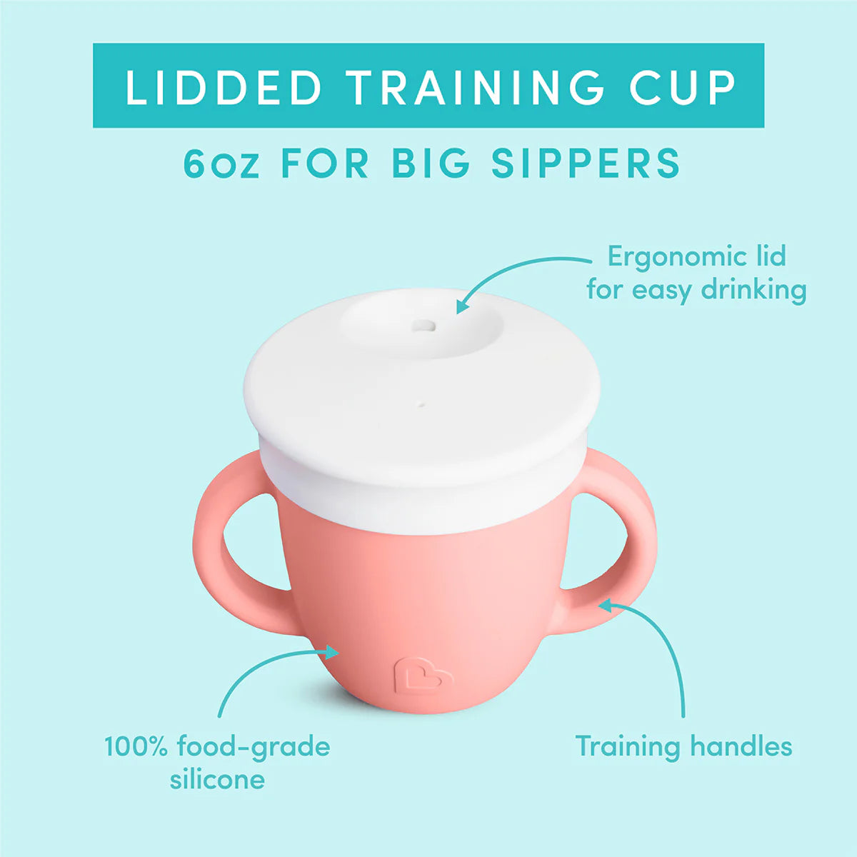 Munchkin C'est Silicone Trainer Cup, 6oz