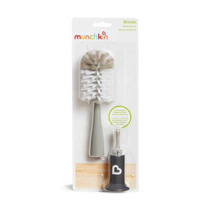 Munchkin Bristle™ Bottle Brush Grey