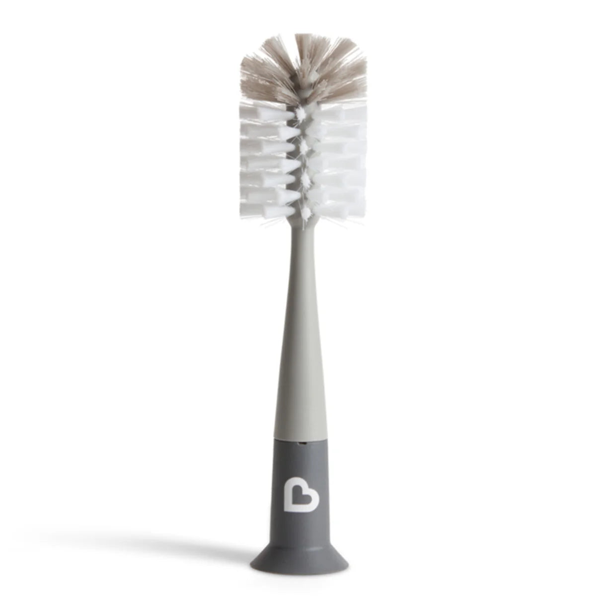 Munchkin Bristle™ Bottle Brush Grey