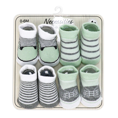 Tendertyme 4 Pack Baby Socks