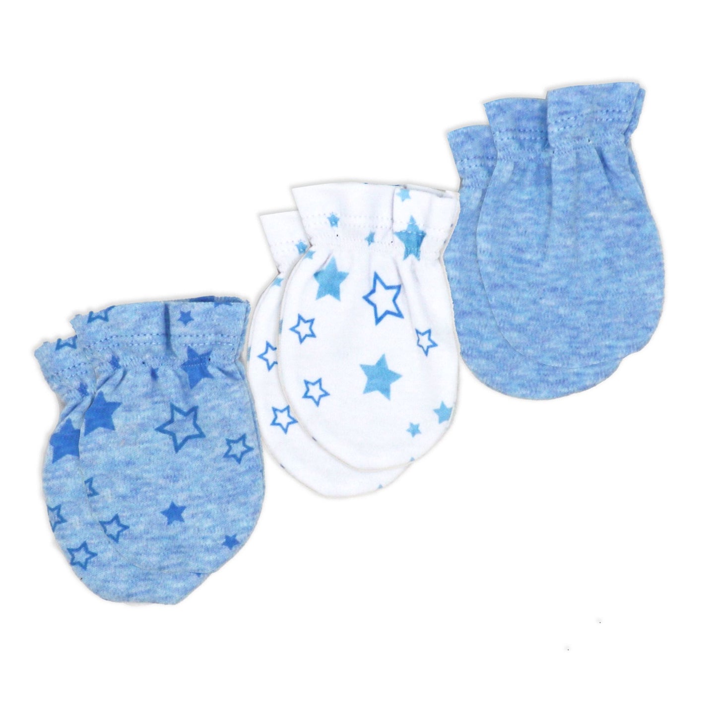 Rose Textiles 5-Piece Cap and Scratch Mitten Set