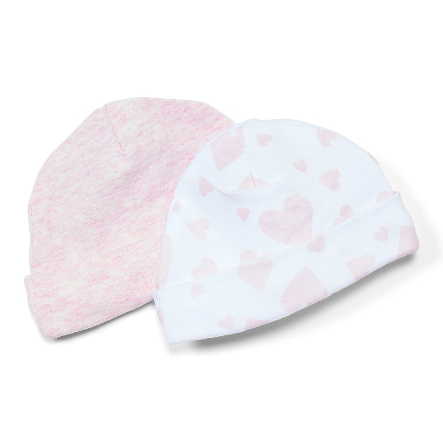 Rose Textiles Heather Hat 2 Pack - Pink Heart