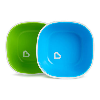 Munchkin 2 Pack Splash™  Bowls  Blue-Green