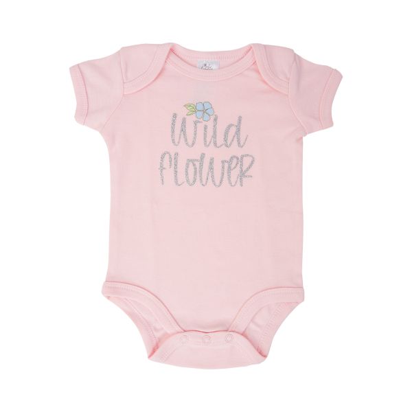 Conjunto de presente para menina Baby Essential 4Pc - Flor Selvagem