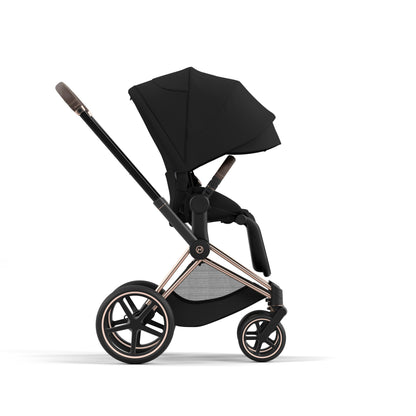 Carrinho Cybex PRIAM 4 - Moldura Ouro Rosa/Marrom