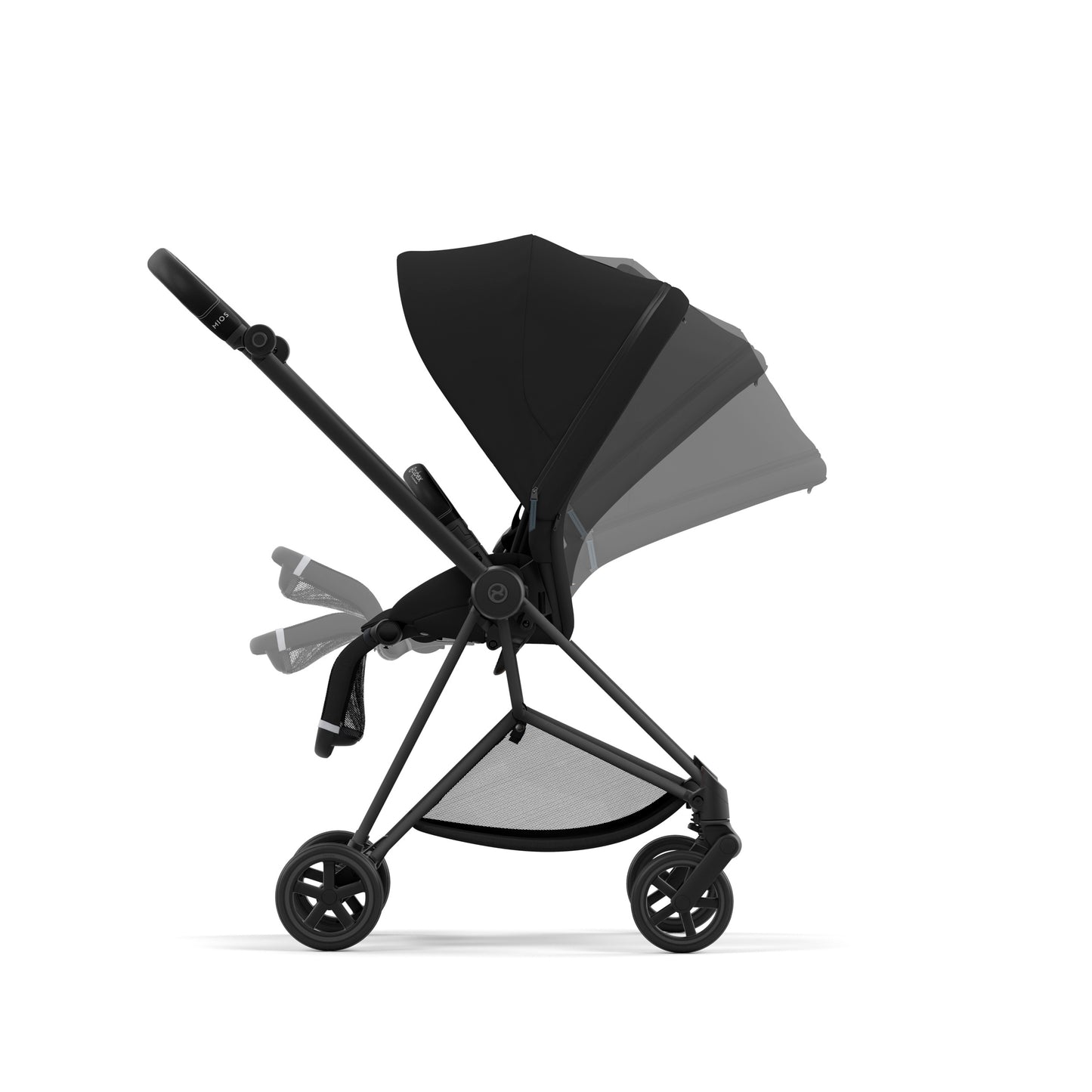 Cochecito Cybex MIOS 3 - Estructura negra mate