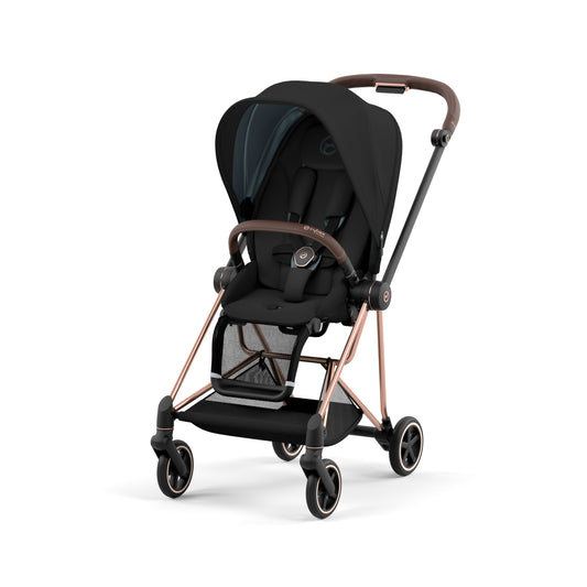 Cybex MIOS 3 Stroller - Rose Gold/Brown Frame