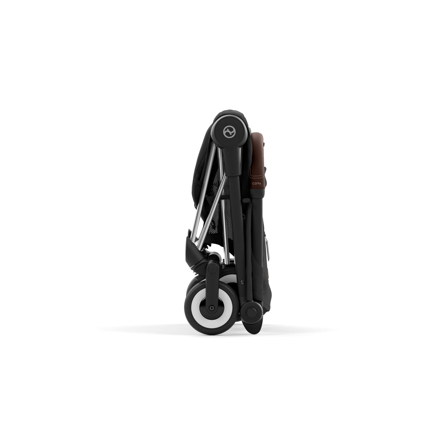 Cybex Coya Stroller - Chrome / Dark Brown Frame