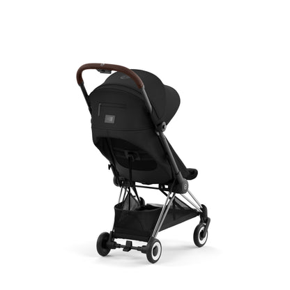 Cybex Coya Stroller - Chrome / Dark Brown Frame