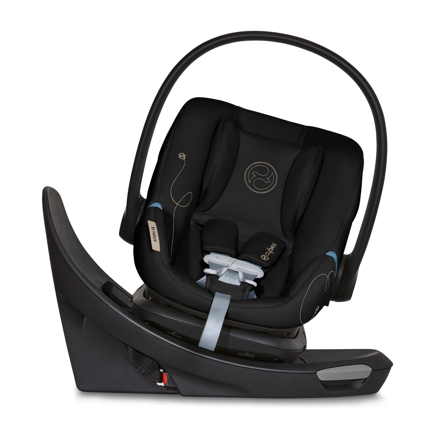 Assento de carro infantil seguro com sensor giratório Cybex Aton G