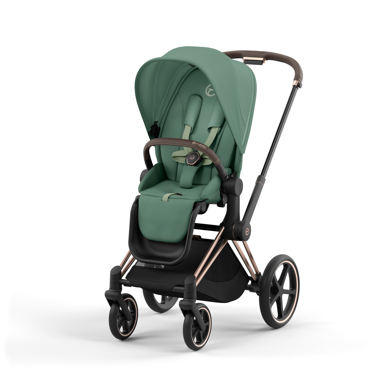 Cybex PRIAM 4 Stroller - Rose Gold/Brown Frame