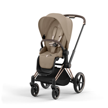 Cybex PRIAM 4 Stroller - Rose Gold/Brown Frame