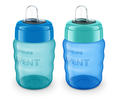 Avent My Easy Sippy Cup 9oz, 2 Pack - Blue & Green