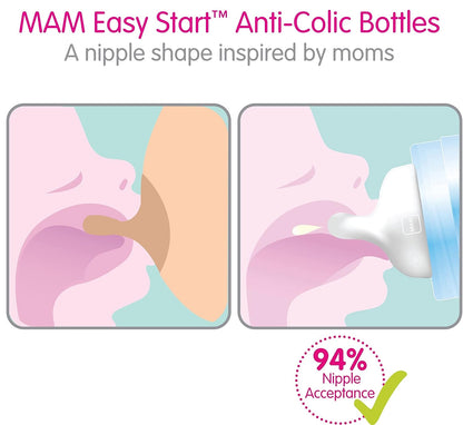 MAM Original Matte Bottles 9oz,  2 Pack