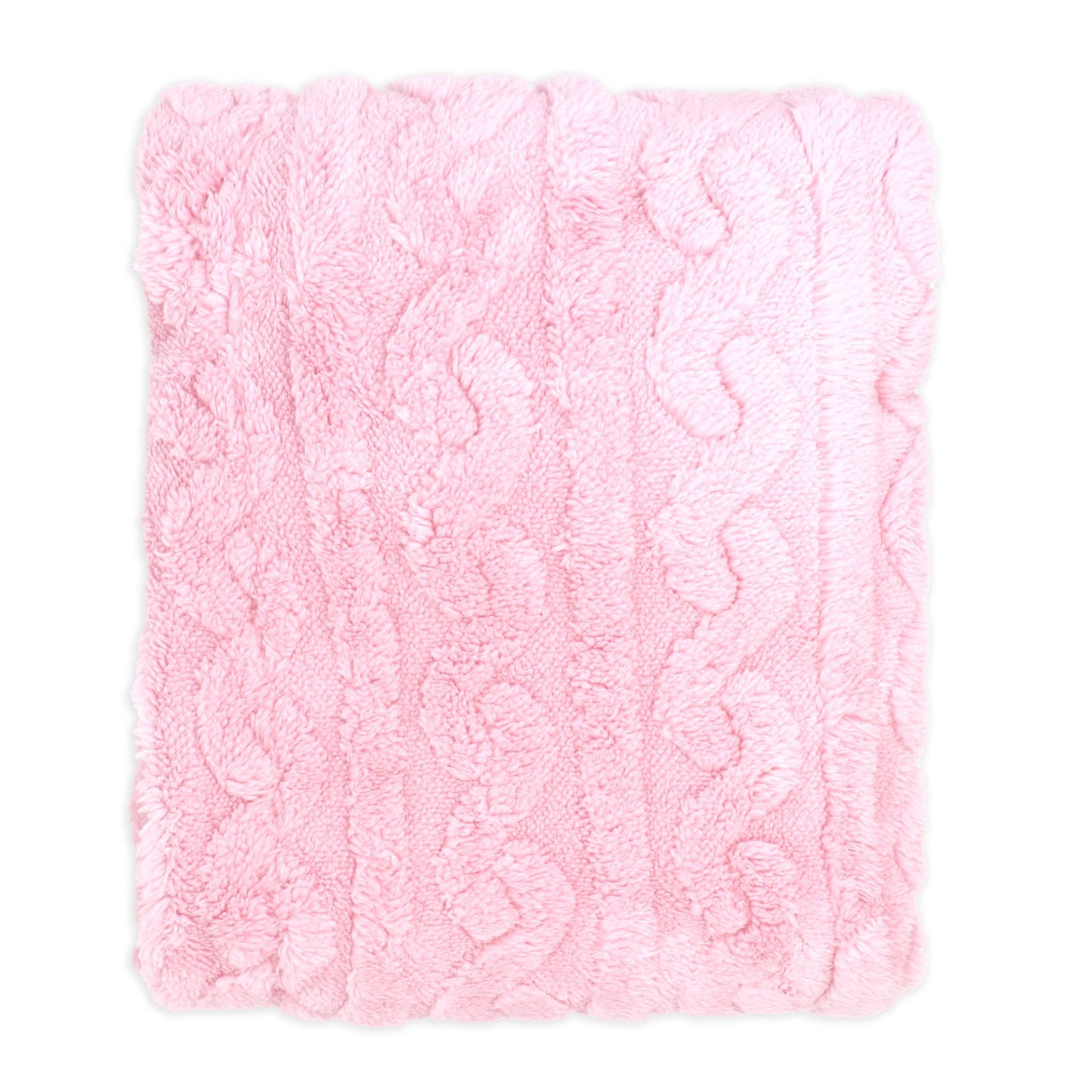 Rose Textiles Sculpted Sherpa Blanket