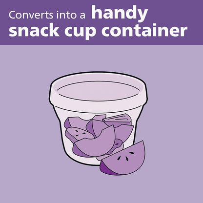 Avent Formula Dispenser And Snack Cup - Grey