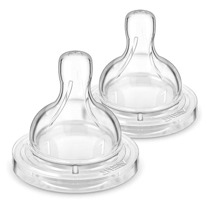 Avent Anti-Colic Baby Bottle Nipple, 2pk