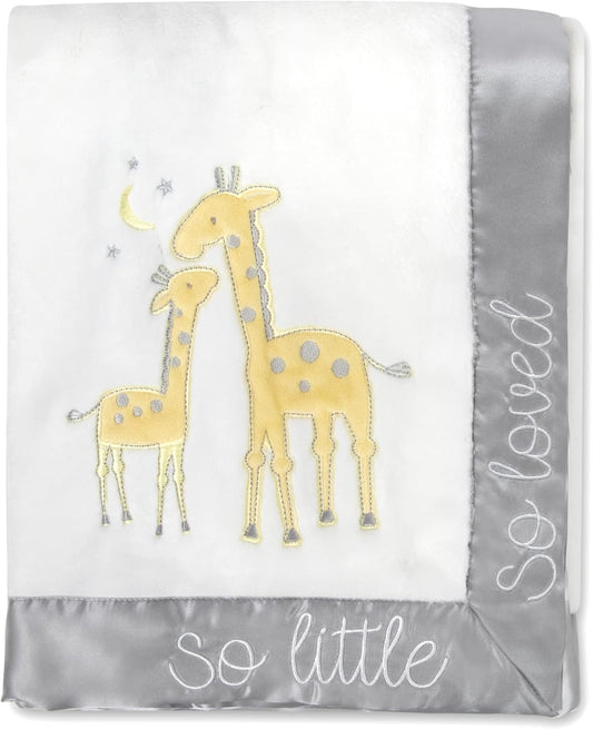 Baby Essentials Be Little Loved Giraffe Blanket Creme