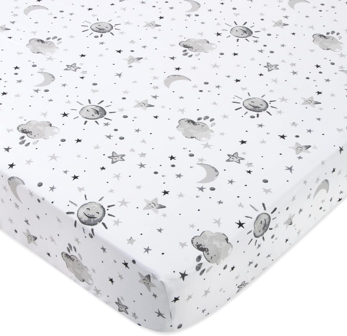 Baby Essentials 2-Pack Fitted Crib Sheet