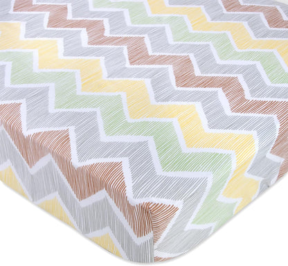 Baby Essentials 2-Pack Fitted Crib Sheet