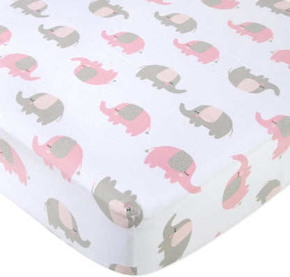 Baby Essentials 2-Pack Fitted Crib Sheet