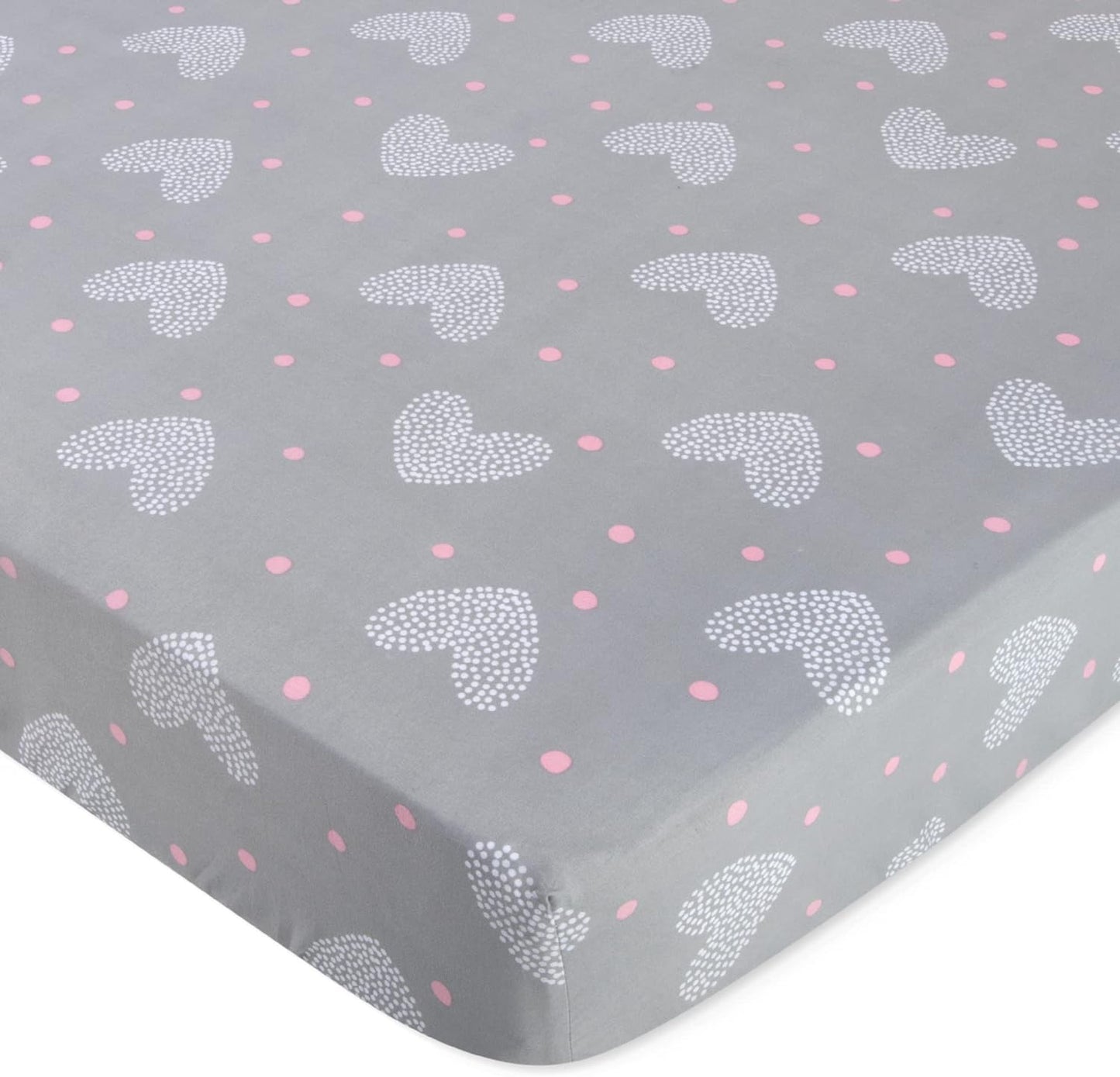 Baby Essentials 2-Pack Fitted Crib Sheet