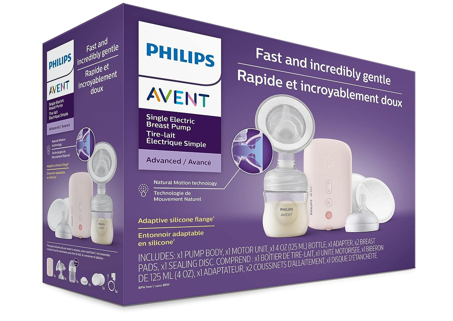 Avent Single Electric Breast Pump Advanced With Natural Montion Technology