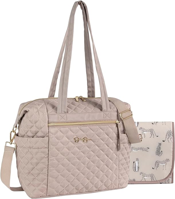 Jessica Simpson Cross Body Yote Bag-Taupe