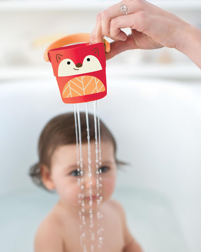 Skip Hop Zoo Stack & Pour Buckets Baby Bath Toy