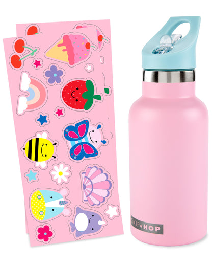 Skip Hop Stainless Steel Canteen Bottle With Stickers