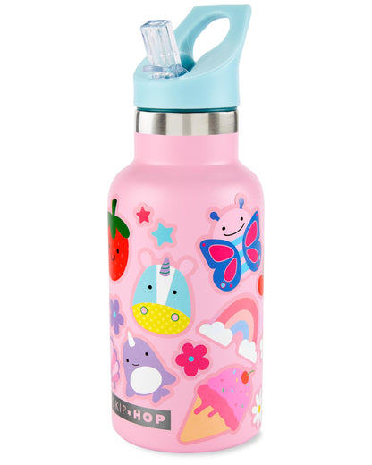 Skip Hop Stainless Steel Canteen Bottle With Stickers