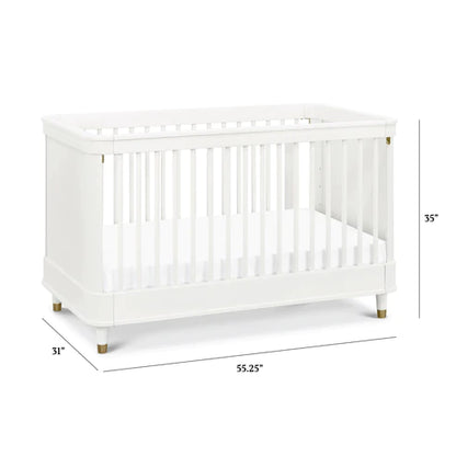 namesake Tanner 3-in-1 Convertible Crib in Warm White