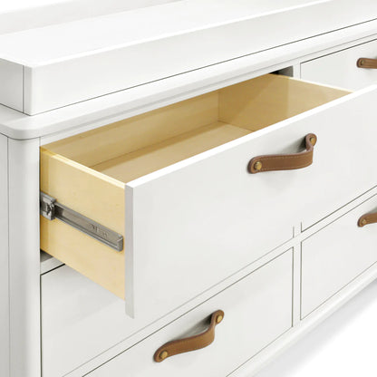 namesake Tanner 6-Drawer Dresser in Warm White