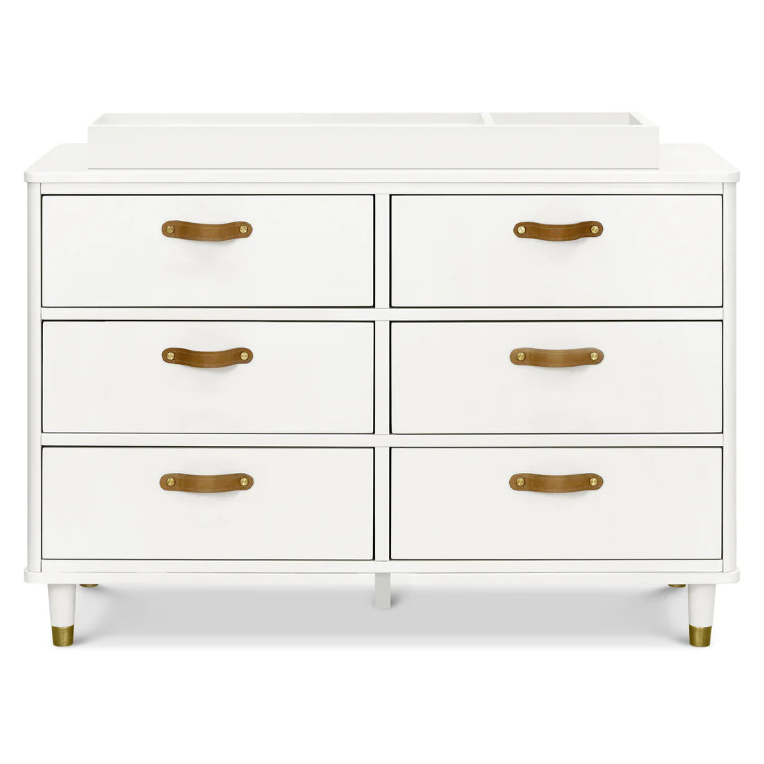 namesake Tanner 6-Drawer Dresser in Warm White