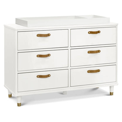 namesake Tanner 6-Drawer Dresser in Warm White