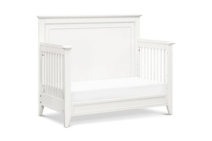 Monogram Beckett 4-in-1 Convertible Crib in Warm White