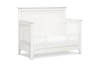 Monogram Beckett 4-in-1 Convertible Crib in Warm White