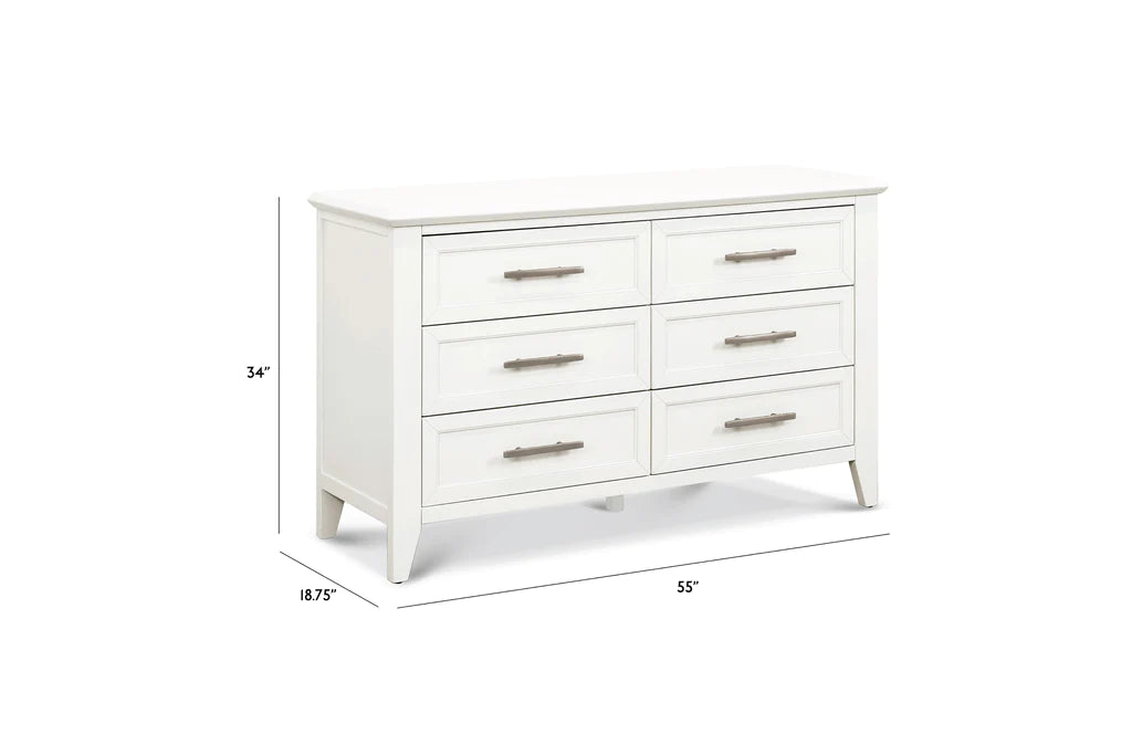 Monogram Beckett 6-Drawer Dresser