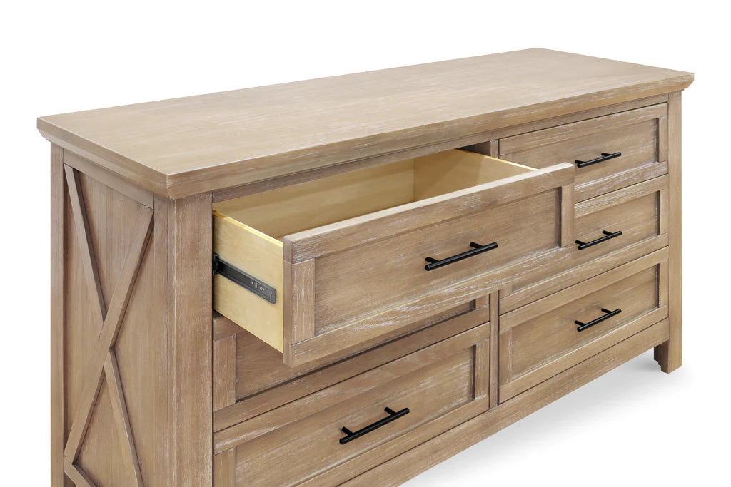 Monogram Emory Farmhouse 6-Drawer Dresser