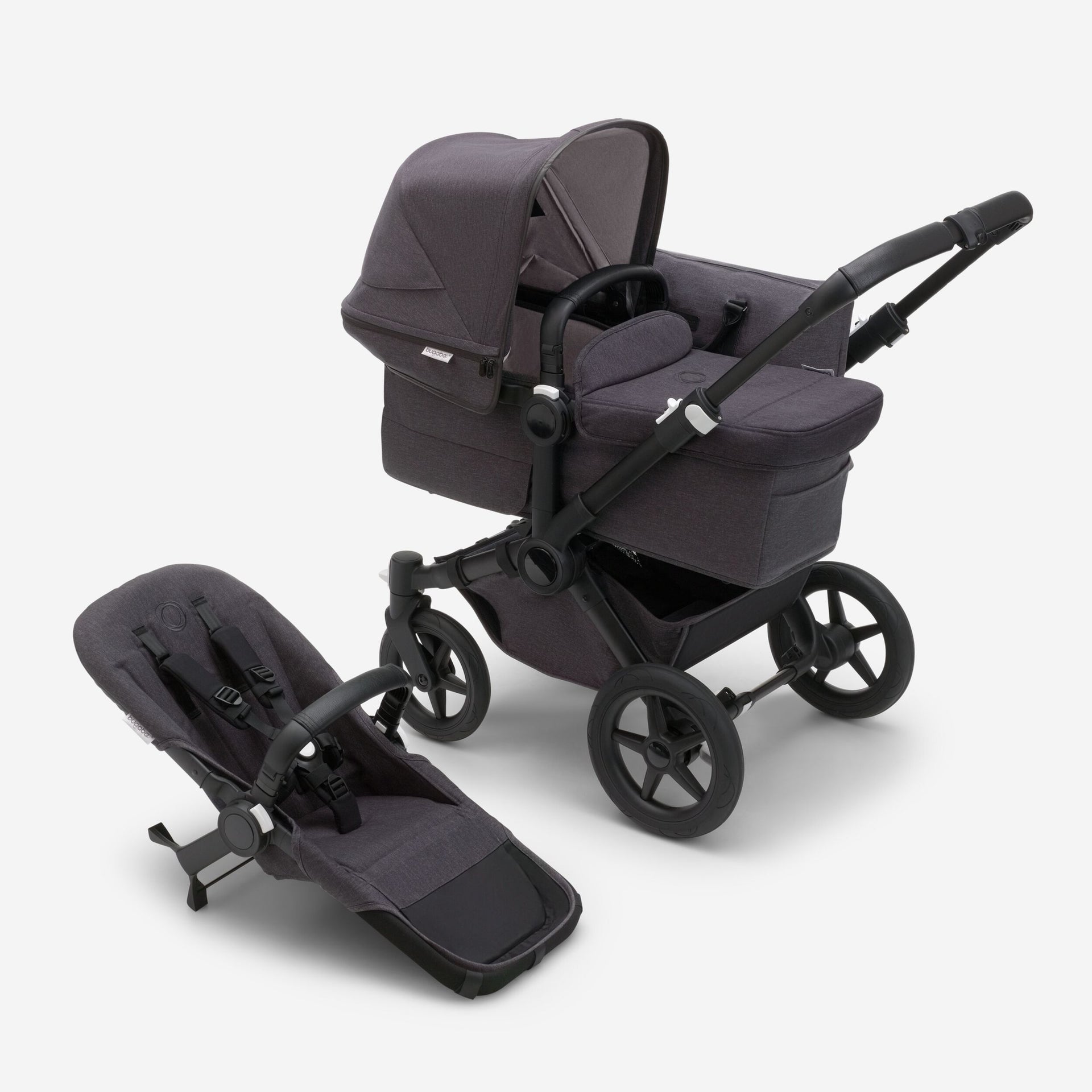 bugaboo fox setup Bassinet Fabric Set in Blue Melange Electric Iron Man Welding YGroup_strand-duffle-diaper-bag Color:Black/Silver RSD TMPLE