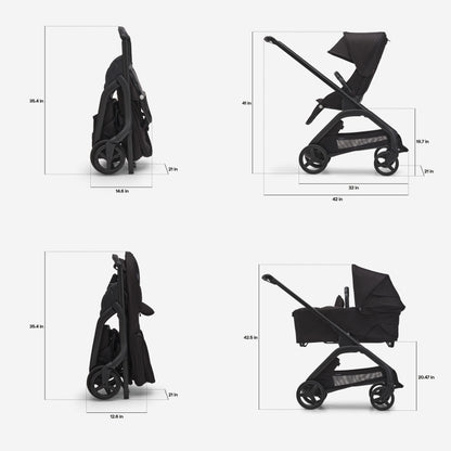 Bugaboo Dragonfly Bassinet and Seat Stroller