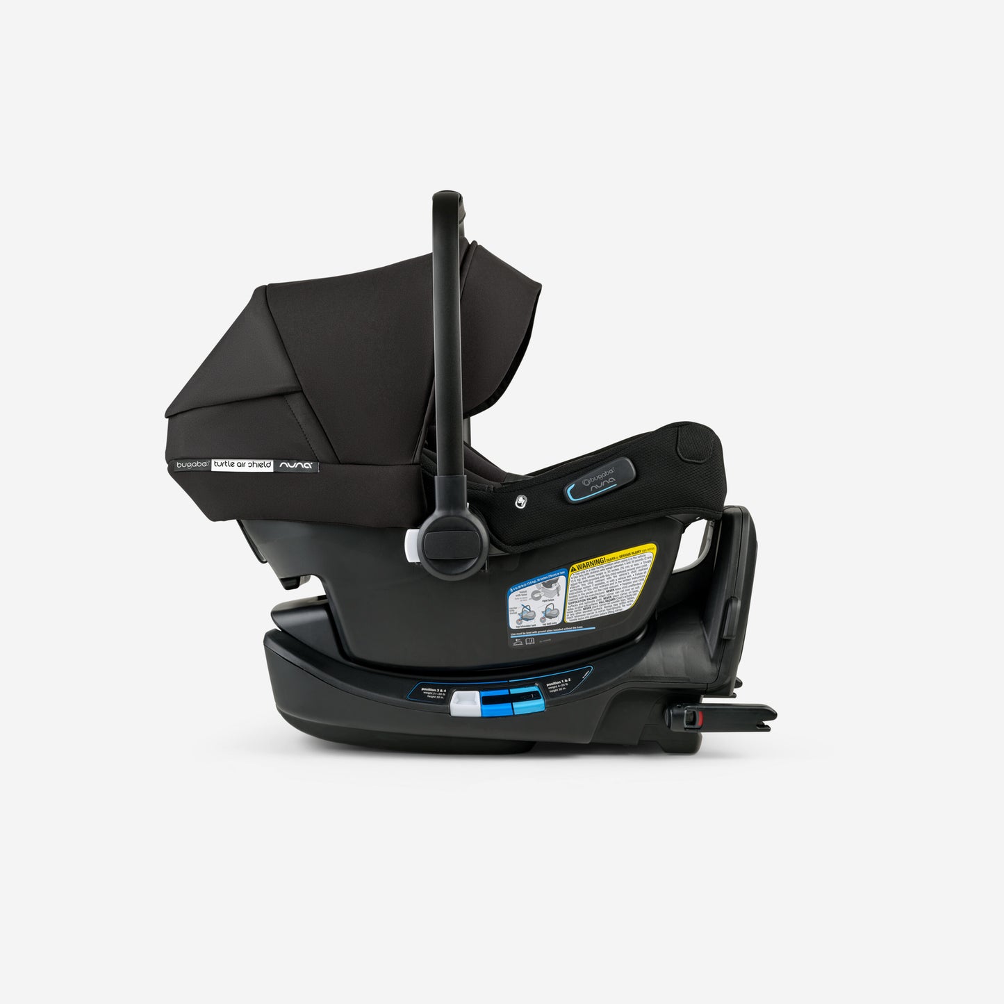 Bugaboo Turtle Air Shield by Nuna Car Seat + Base Black