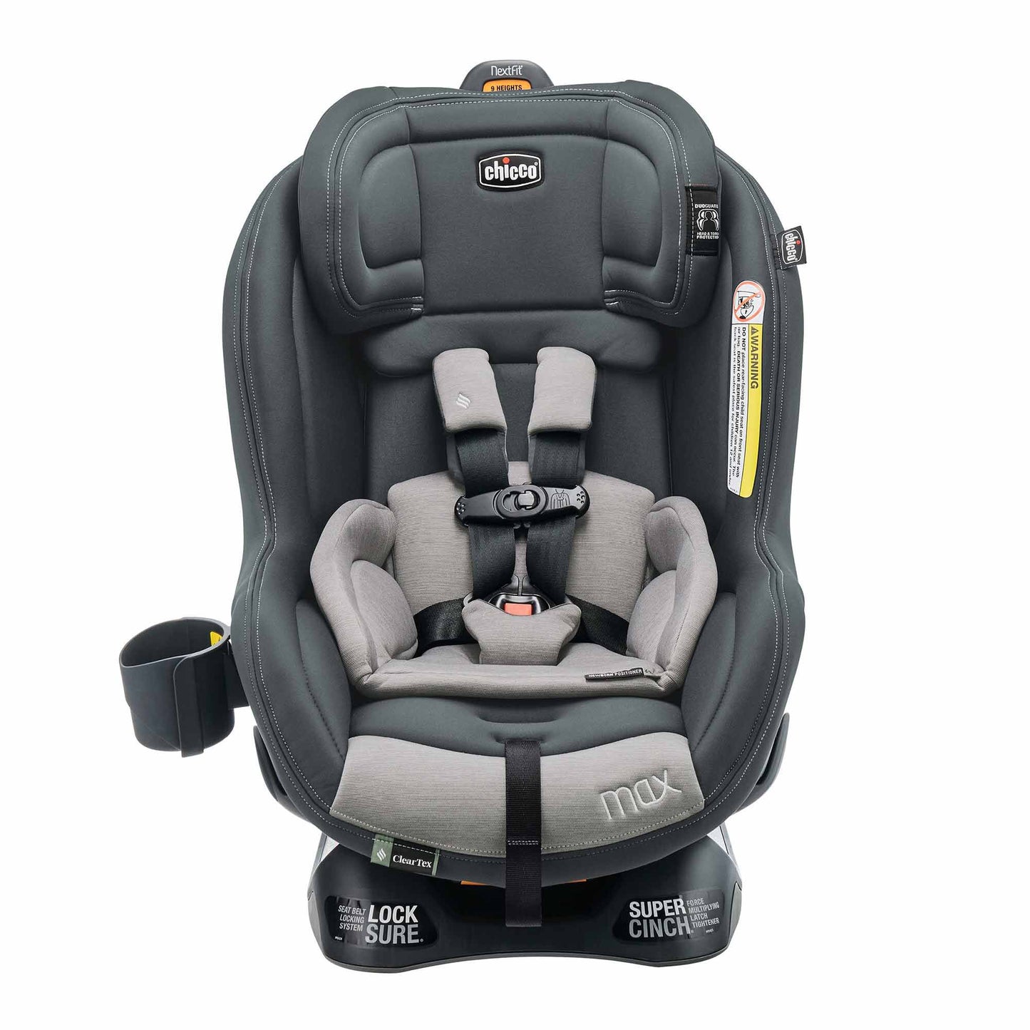 Chicco NextFit Max ClearTex Extended-Use Convertible Car Seat - Cove