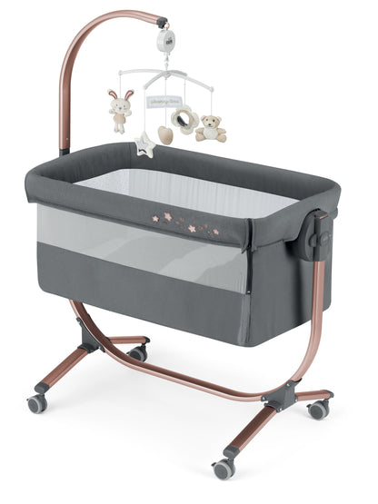 Cam Cullami Bassinet, Rose Gold and Grey